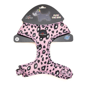 Funk The Dog Harness Pink Leopard, 8 of 9