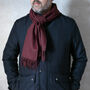 Luxury Alpaca Check And Plain 60cm Wide Scarves, thumbnail 9 of 12