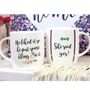 Set Of Two She Said Yes Mugs, thumbnail 1 of 4