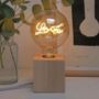 Oak Cube Lamp, thumbnail 1 of 4