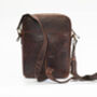 Men's Leather iPad Cossbody Flight Bag, thumbnail 8 of 10