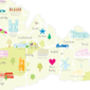 Personalised Surrey Map: Add Favourite Places, thumbnail 3 of 3
