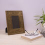 Antique Style Ornamental Brass Photo Frame, thumbnail 2 of 4