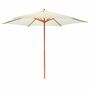 Garden Parasol With Wooden Frame, thumbnail 6 of 10