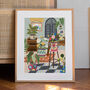 House Plants Art Print A1, A2, A3, A4, A5, A6, thumbnail 3 of 3
