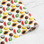 Fruits Wrapping Paper Roll Or Folded, thumbnail 3 of 3