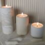 Handmade Pillar Candle Holders For Tealights, thumbnail 1 of 4