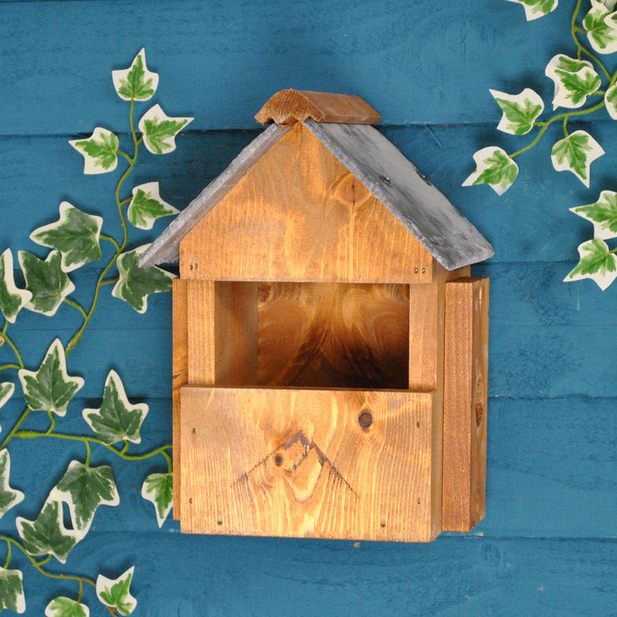 Multi Nester Bird Box With Slate Roof By Garden Selections