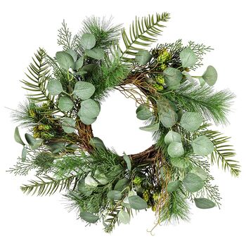 Botanical Beauty Deluxe Evergreen Wreath, 2 of 8