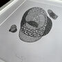 Personalised A4 Abstract Modern Hand Drawn Illustration, thumbnail 3 of 4