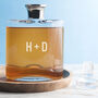 Monogrammed Platinum Necked Whisky Decanter, thumbnail 1 of 12