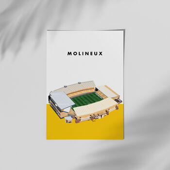 Molineux Stadium Wolves Football Poster, 2 of 4
