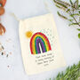 Personalised Rainbow Memorial Gift Bag With Seeds, thumbnail 1 of 2