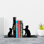 Cat With Kitten Eco Friendly Bookends, thumbnail 1 of 3