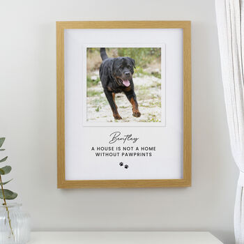 Personalised Pet Photo Upload Framed Print, 9 of 12