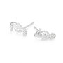 Sterling Silver Seahorse Stud Earrings – 13mm X 5mm, thumbnail 7 of 7