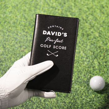 Personalised Golf Score Card Holder, 5 of 10