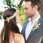 Fawn Dried Flower Wedding Accessory For Bride And Groom, thumbnail 1 of 8