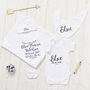 Personalised Super Soft New Born Gift Set, thumbnail 2 of 9