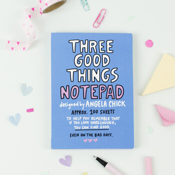 Three Good Things Daily Notepad, 3 of 10