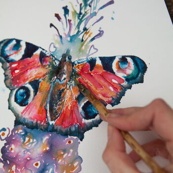 Pen And Ink Butterfly Drawing Workshop Video Tutorial Gift Set, 9 of 12