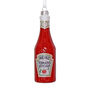 Heinz Tomato Ketchup Glass Christmas Decoration, 13cm, thumbnail 1 of 3