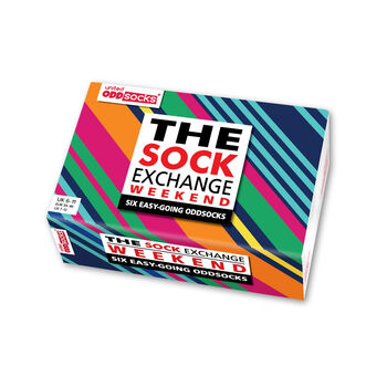 United Oddsocks New The Sock Exchange Weekend Men's Gift Box Set, 2 of 4