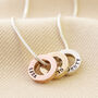 Personalised Sterling Silver 'Family' Bead Necklace, thumbnail 6 of 11