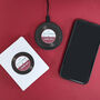 Personalised Wireless Phone Charger: Vinyl Record Style, thumbnail 5 of 5