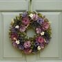 Lilac Summer Floral Wreath, thumbnail 2 of 6