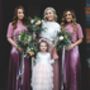 Coco In Blush/Apricot ~ Flower Girl Dress Or Party Dress, thumbnail 5 of 7