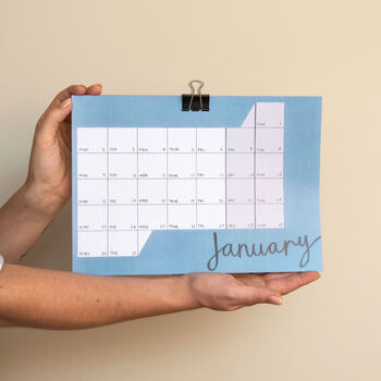 2023 Wall Calendar A4, Recycled Paper, 4 of 10