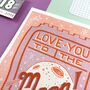 A5 Love You To The Moon And Back Print, thumbnail 5 of 7