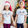 Reindeer Family Christmas T Shirts And Baby Grow, thumbnail 5 of 5