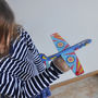 Personalised Make Your Own Glider Craft Activity Box, thumbnail 4 of 8