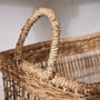 Alnwick Set Of Three Woven Seagrass Baskets, thumbnail 5 of 6