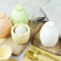 Scallop Edged Jesmonite Egg Cups With Lids, thumbnail 4 of 5