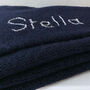 Cashmere Baby Blanket Personalised With Constellation, thumbnail 3 of 7