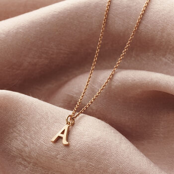 Italic Initial Necklace, 3 of 8