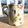 Set Of Two Tankard Mugs In Meadow Flowers Design, thumbnail 8 of 9