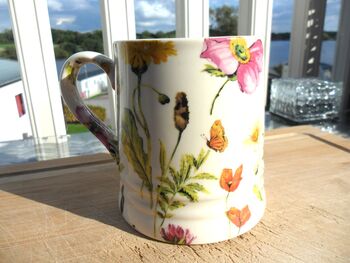 Set Of Two Tankard Mugs In Meadow Flowers Design, 8 of 9