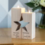 Twinkle Little Star Candle Holder Set New Baby Gift, thumbnail 2 of 4