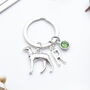 Whippet | Greyhound Personalised Keyring, thumbnail 1 of 8