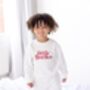 Christmas Big/Little Sibling Embroidered Sweatshirt Jumper Brother And Sister Available, thumbnail 4 of 12
