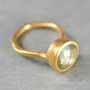 Cora Ring Gold And Green Amethyst, thumbnail 2 of 3
