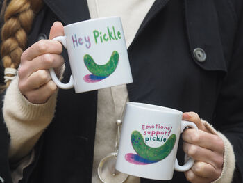 Emotional Support Pickle Mug, 2 of 2