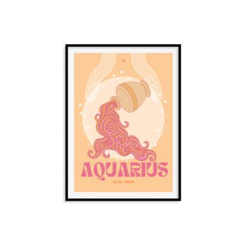 Aquarius Zodiac Print, 6 of 12
