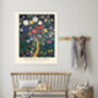 Gustav Klimt Magical Tree Art Print, thumbnail 2 of 3