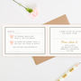 Botanical Blush Wedding Invitations, thumbnail 5 of 8