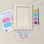 Diy Decorate Your Own Photo Frame Kit, thumbnail 1 of 7